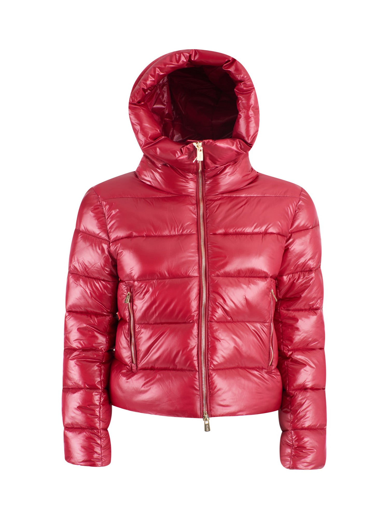 Desires Donna Giacca Corta Imbottita Kenza - Piumino Oversize Con Collo Alto, In Poliestere Riciclato, Nero