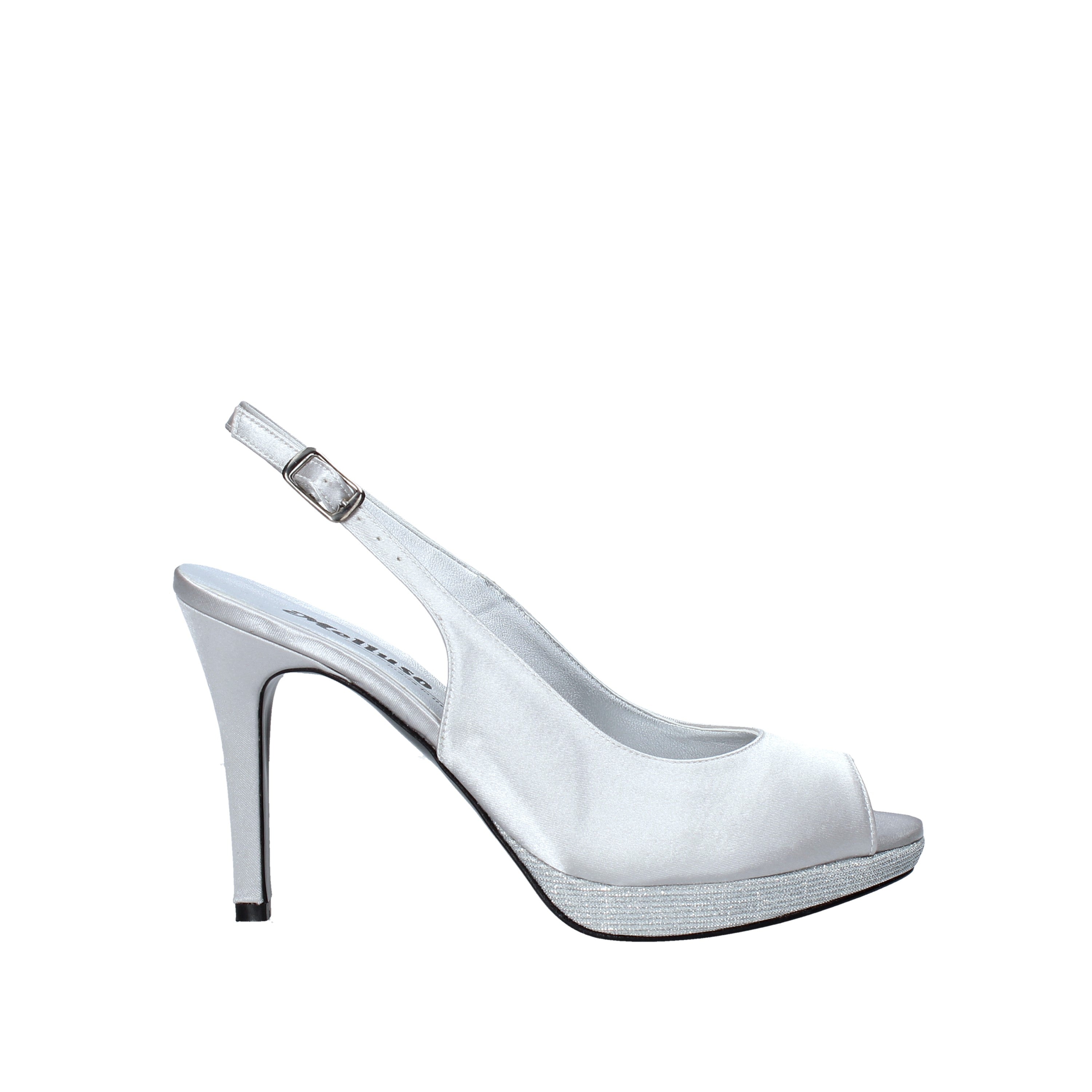 Melluso Scarpe Eleganti Donna Argentate Donna: Melluso Sandalo