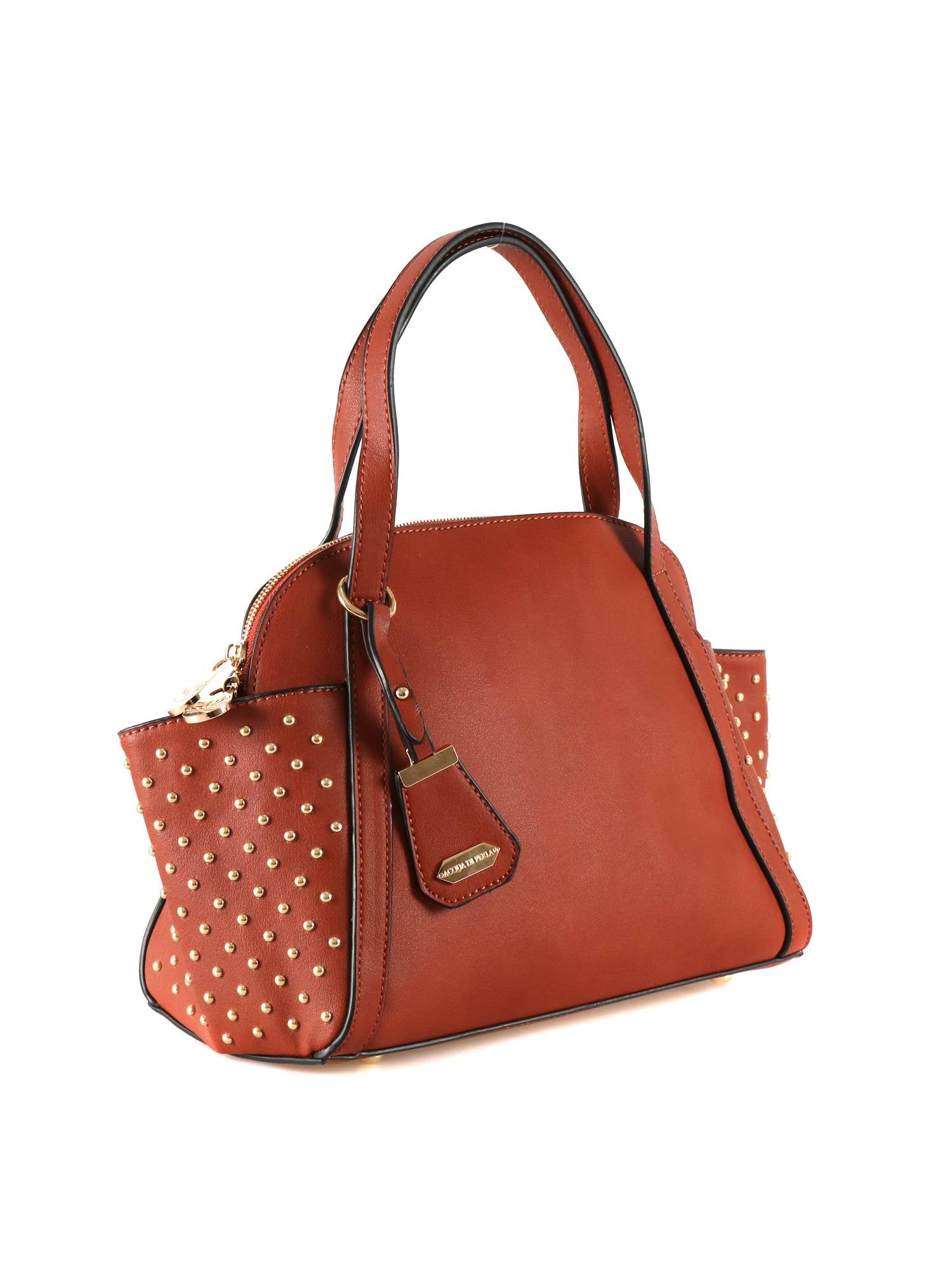 Bauletto Marrone Acqua Di Perla