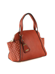 Bauletto Marrone Acqua Di Perla