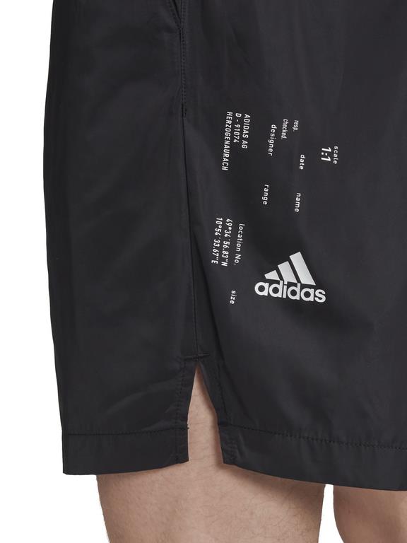 Bermuda Nero Adidas Performance