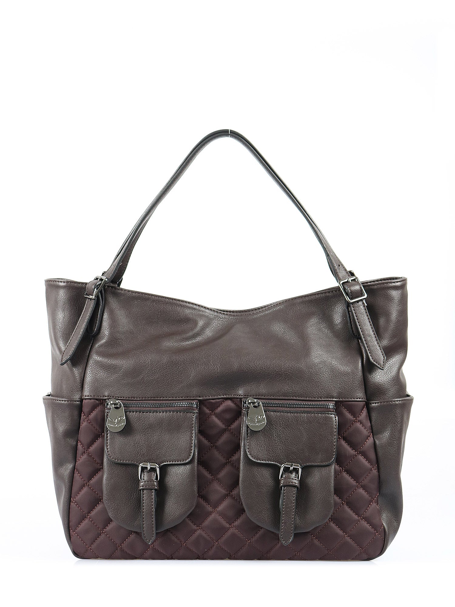 Borse a spalla Marrone Acqua Di Perla