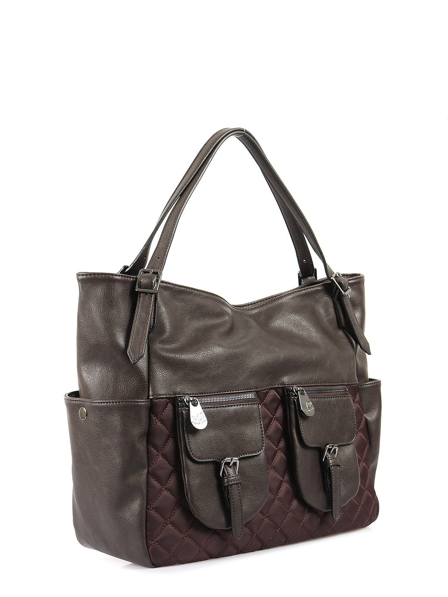 Borse a spalla Marrone Acqua Di Perla