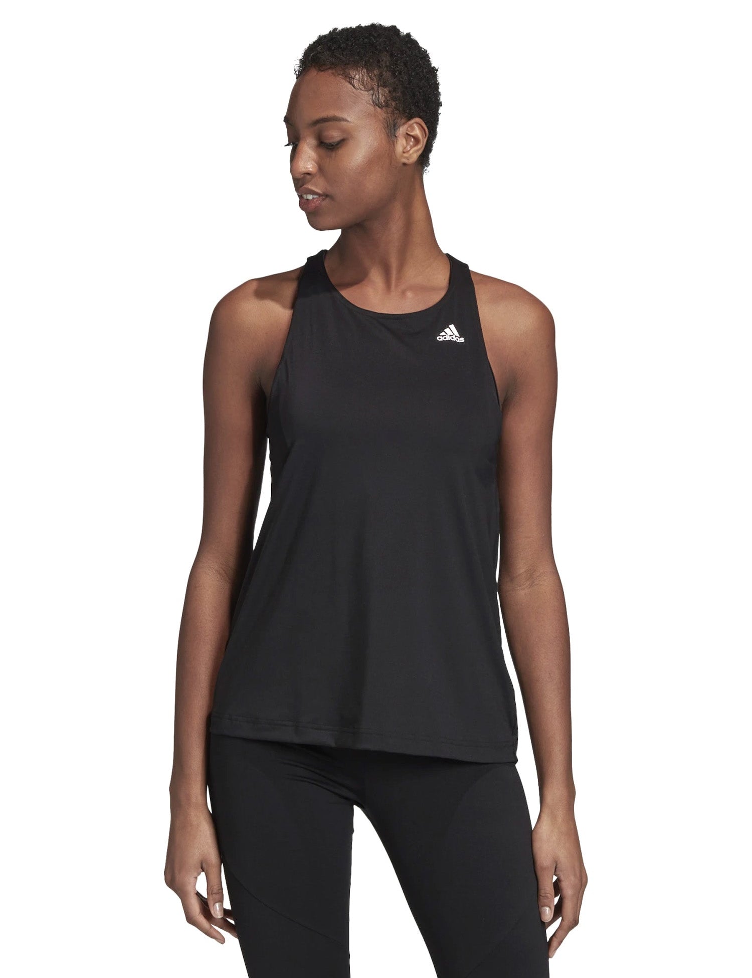 Canotte Nero Adidas Performance