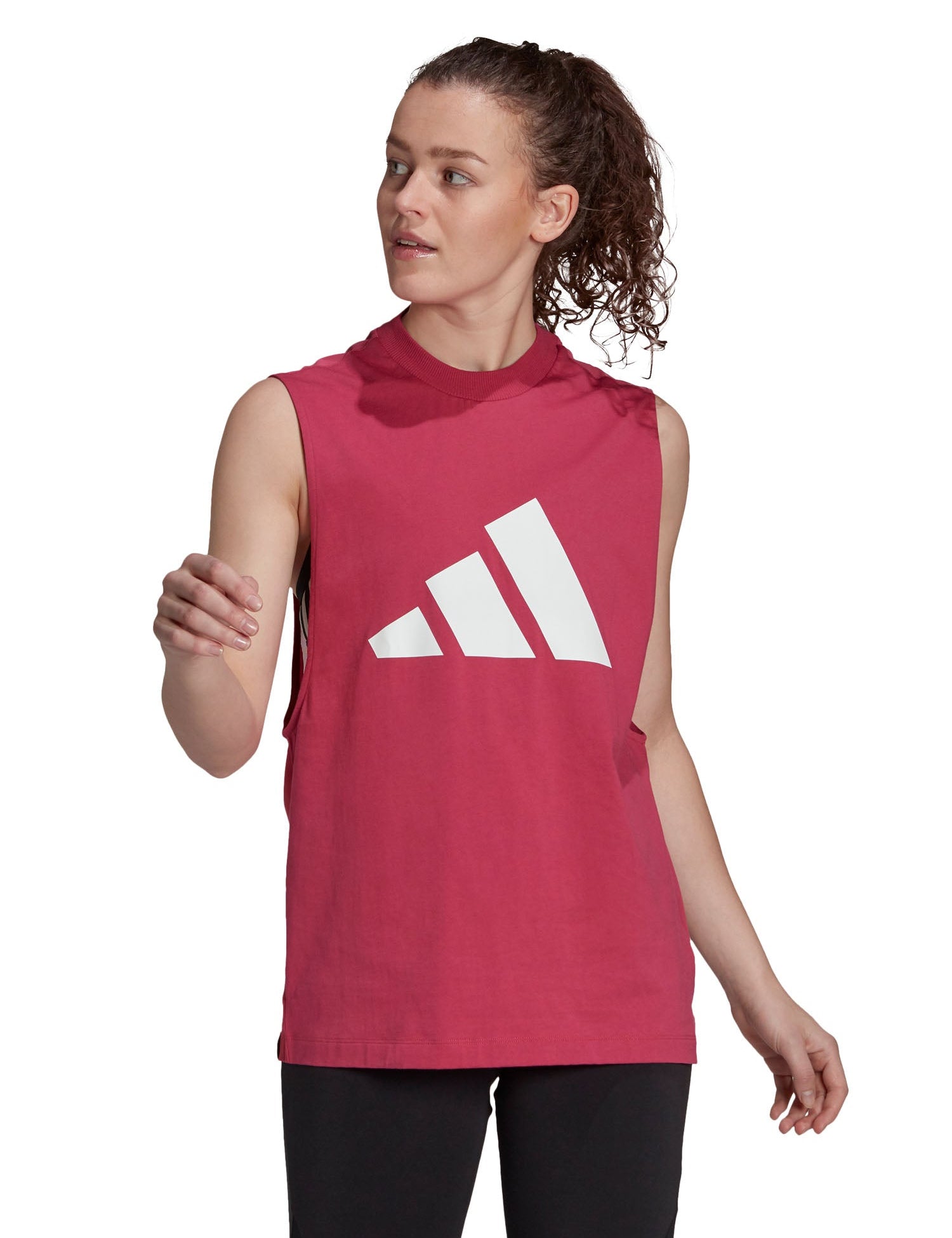 Canotte Rosa Adidas Performance