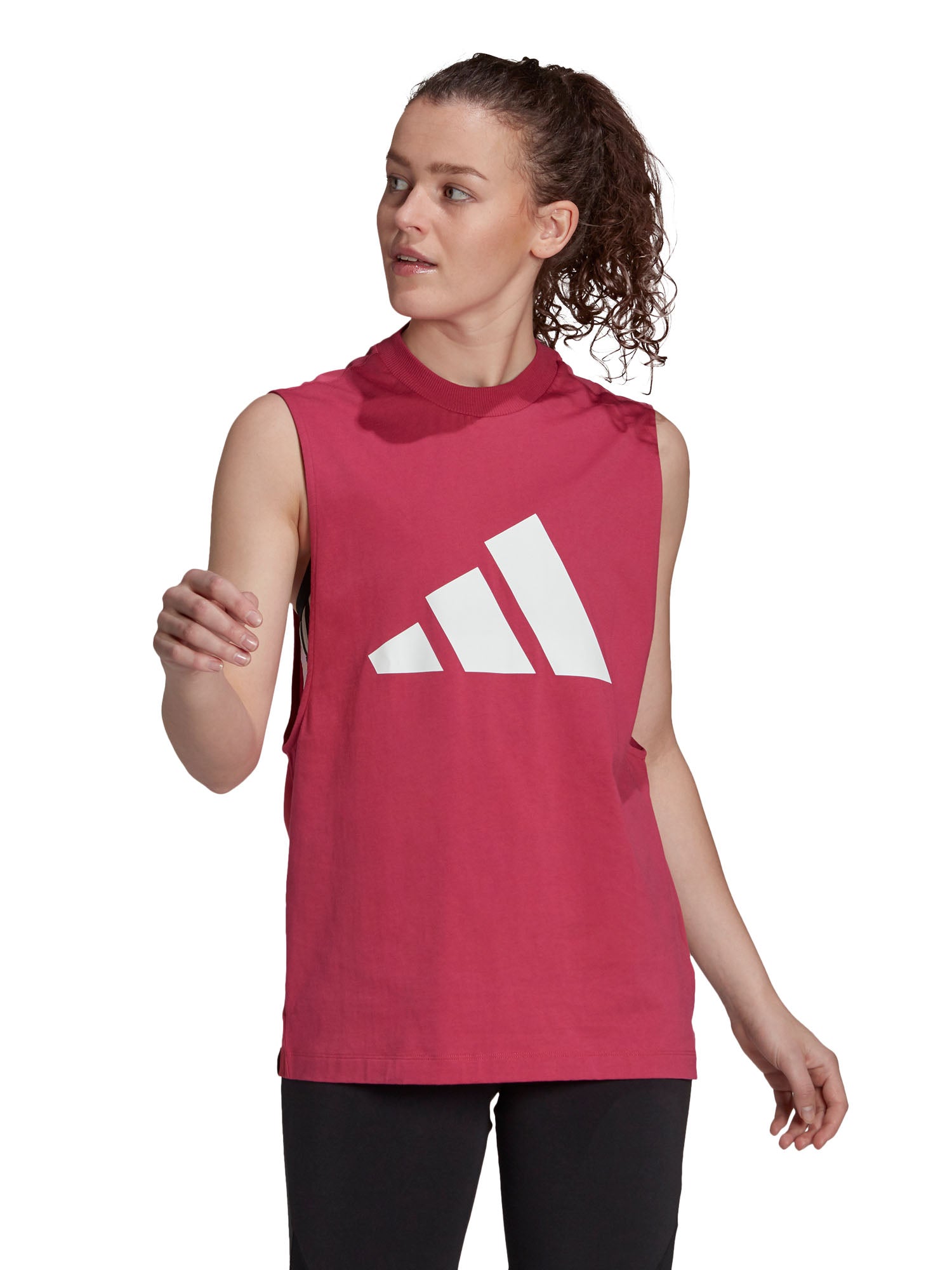 Canotte Rosa Adidas Performance