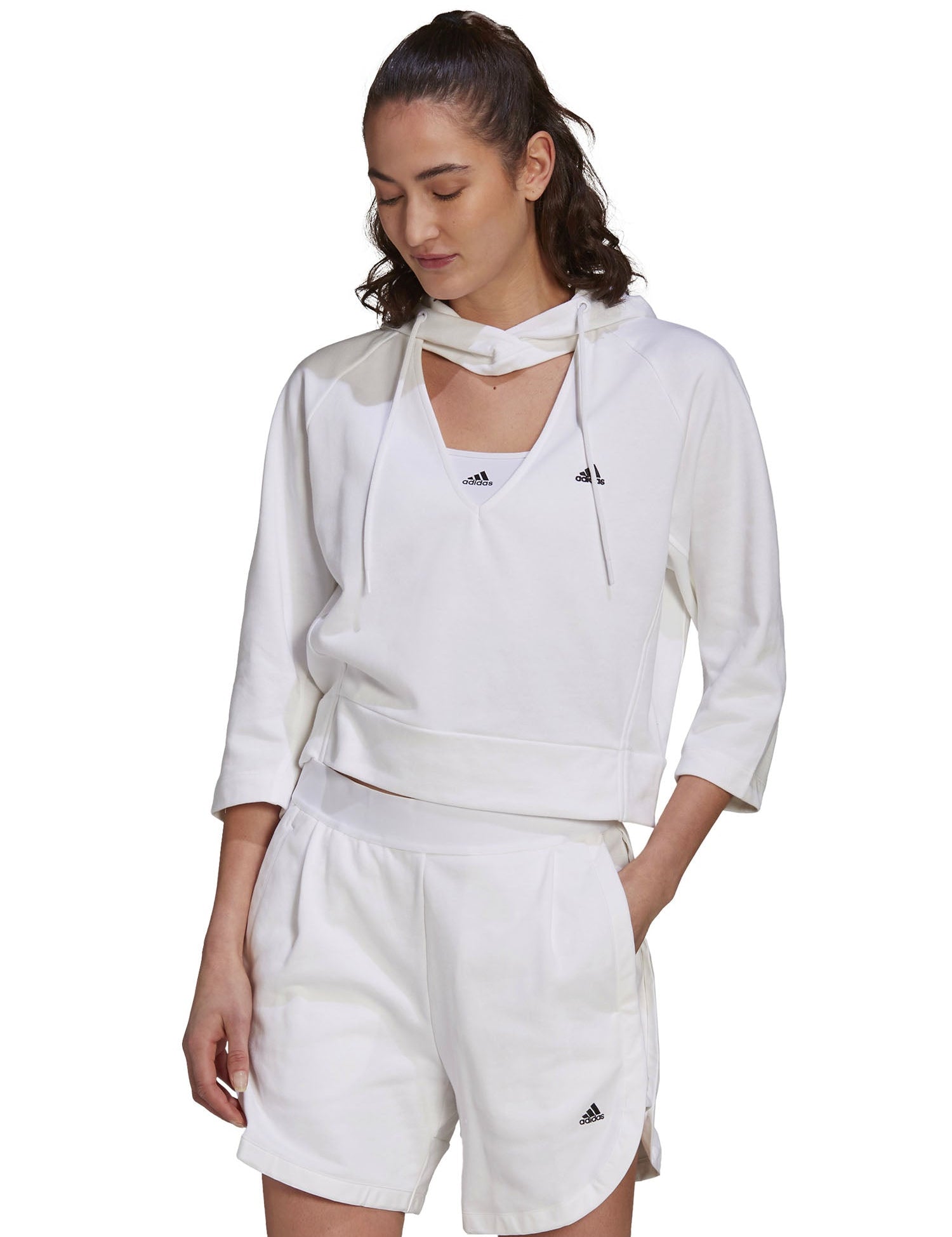 Felpe Bianco Adidas Performance