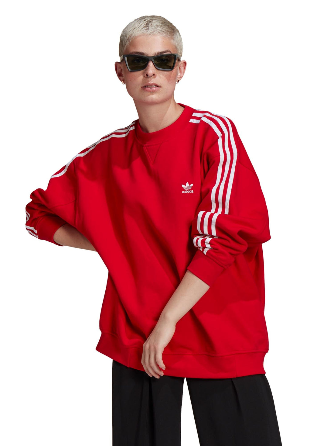 Felpe Rosso Adidas Originals