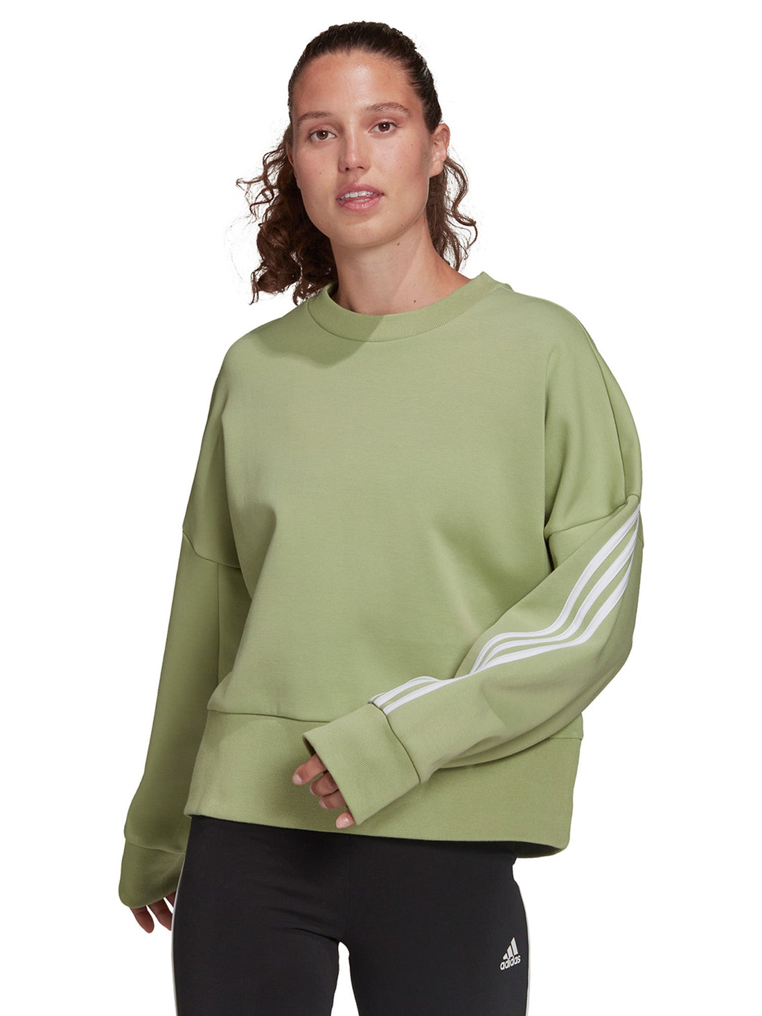 Felpe Verde Adidas Performance