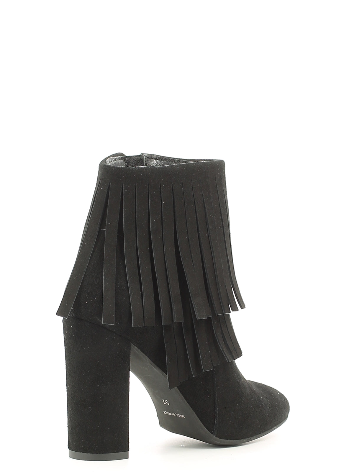 Stivaletti Nero Camoscio Grace Shoes