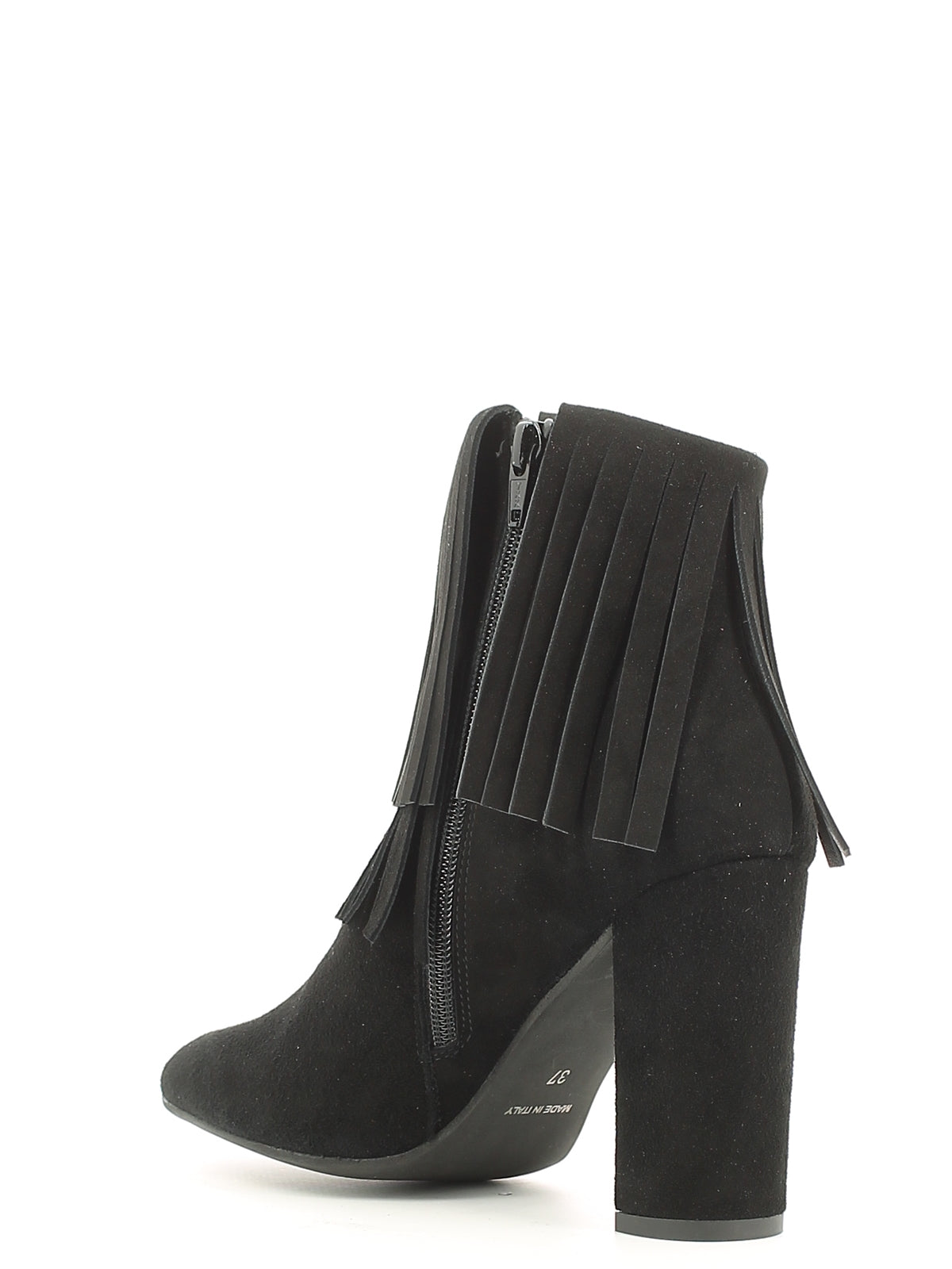 Stivaletti Nero Camoscio Grace Shoes