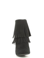 Stivaletti Nero Camoscio Grace Shoes