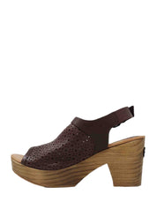 Sandali tacco Marrone Lumberjack