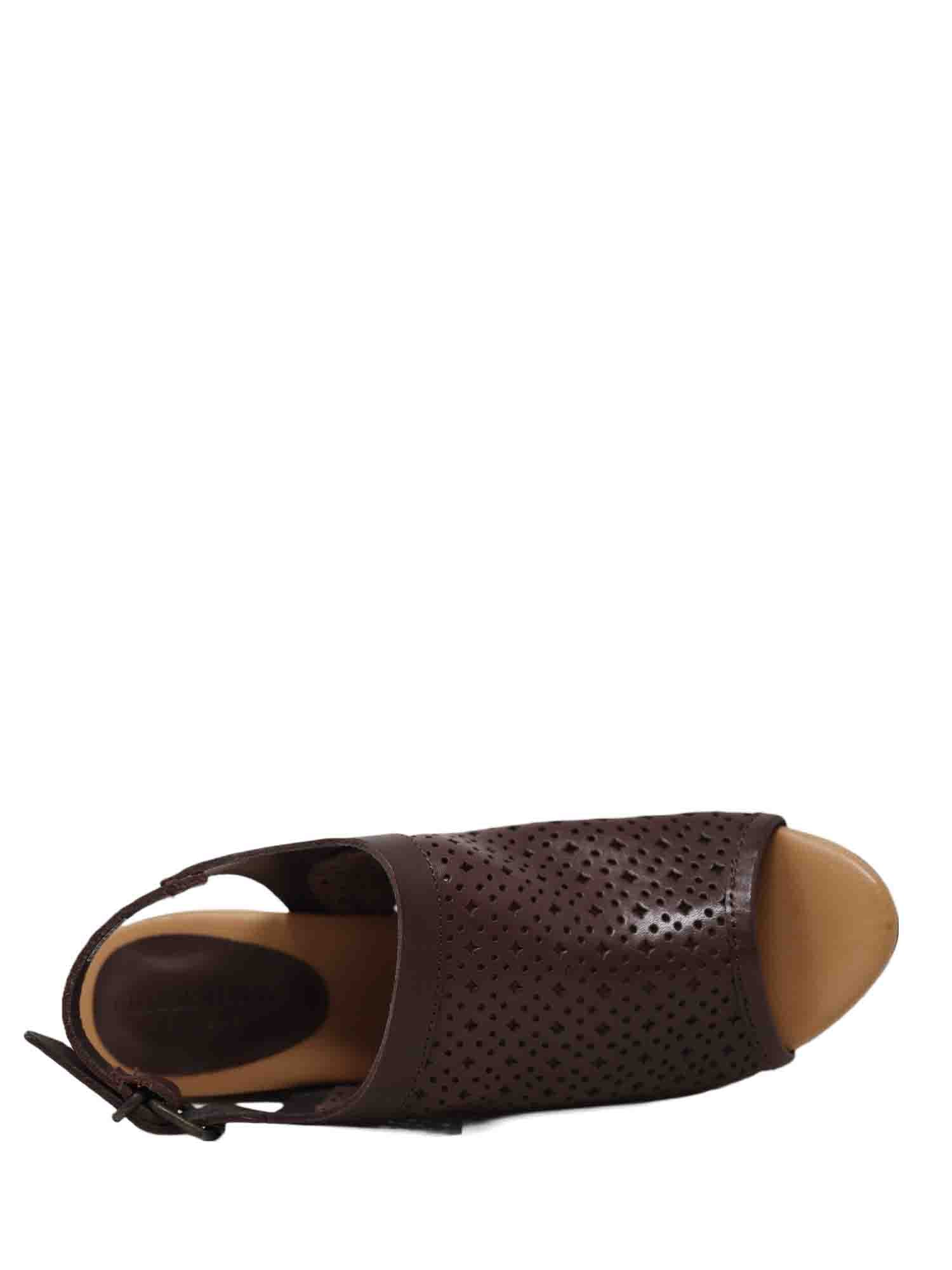 Sandali tacco Marrone Lumberjack