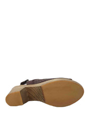 Sandali tacco Marrone Lumberjack