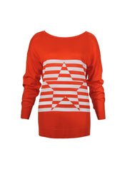 Maglioncini Arancio Denny Rose