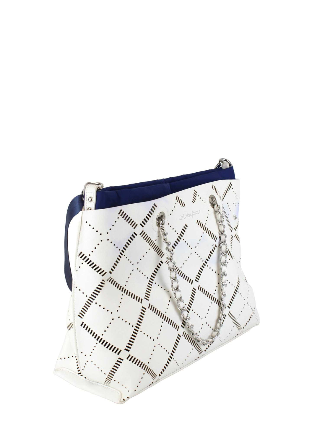 Shopper Bianco Byblos Blu