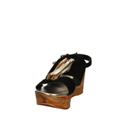 Sandali zeppa Nero Byblos Blu