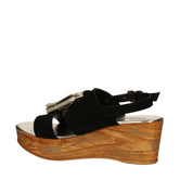 Sandali zeppa Nero Byblos Blu