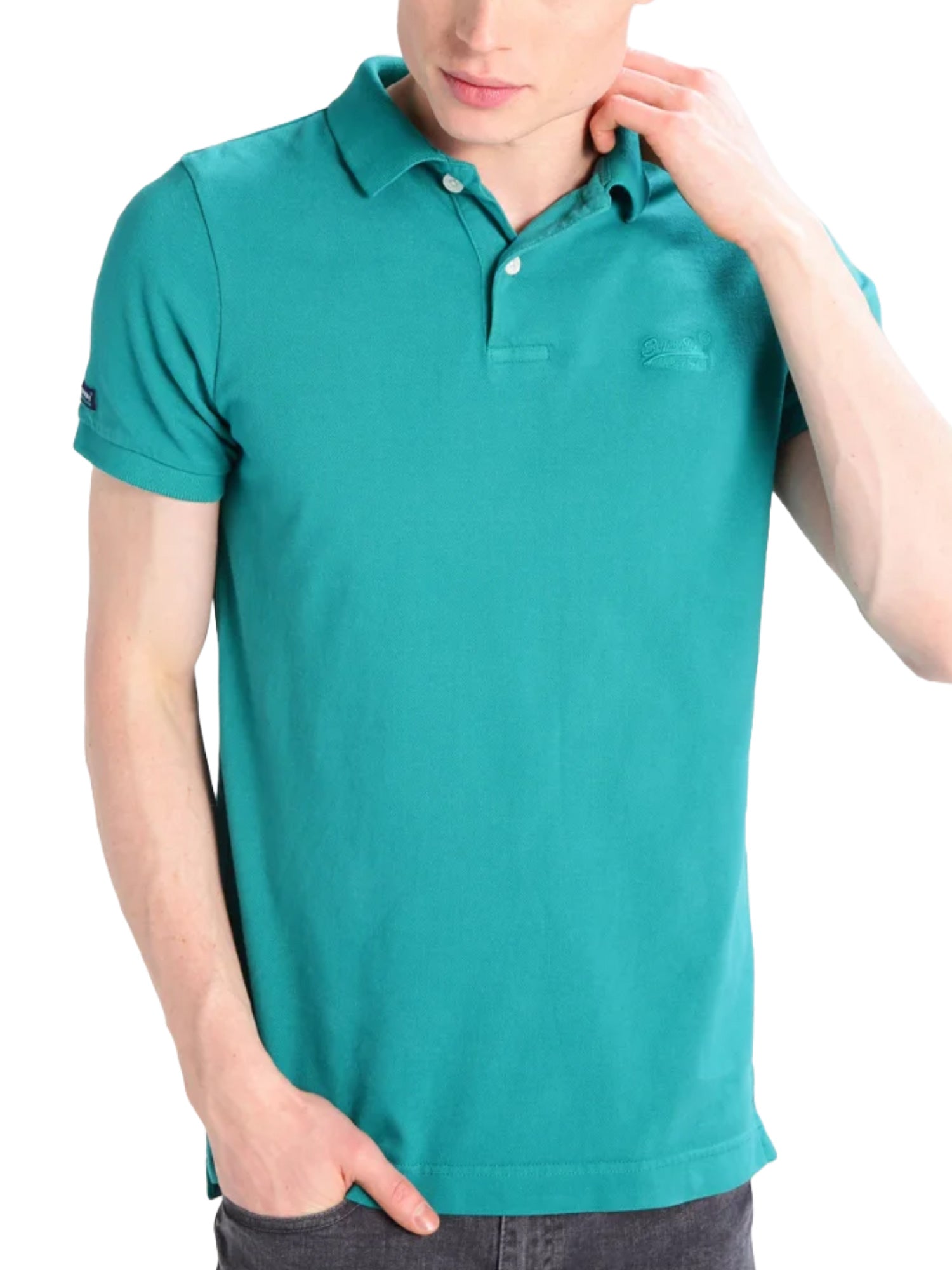 Polo Turchese Superdry