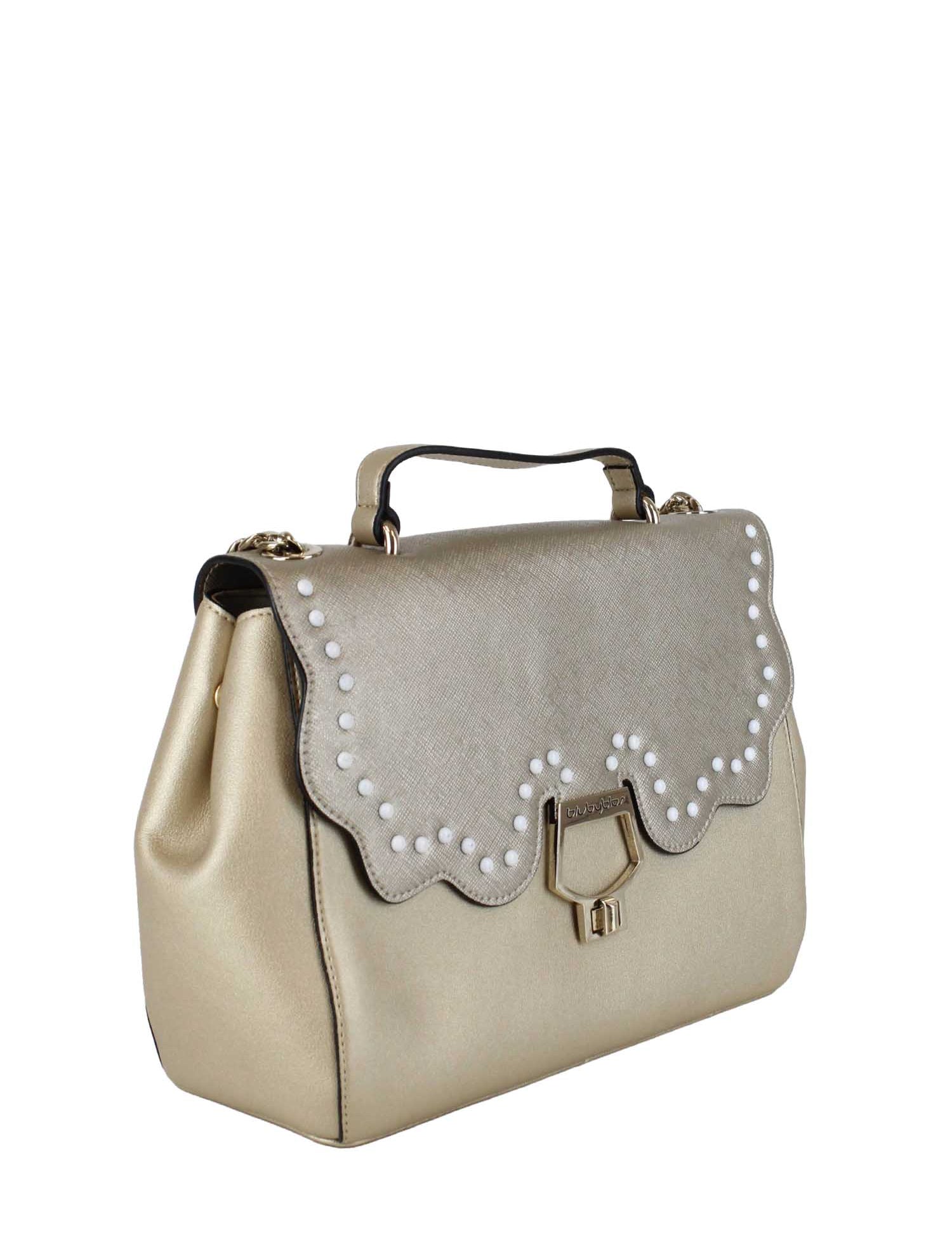 Tracolla Dorato Byblos Blu