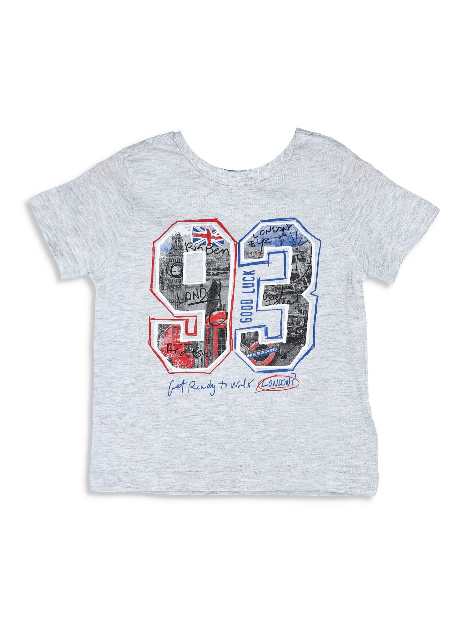 T-shirt Grigio Chicco