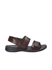 Sandali con strappi Marrone Valleverde