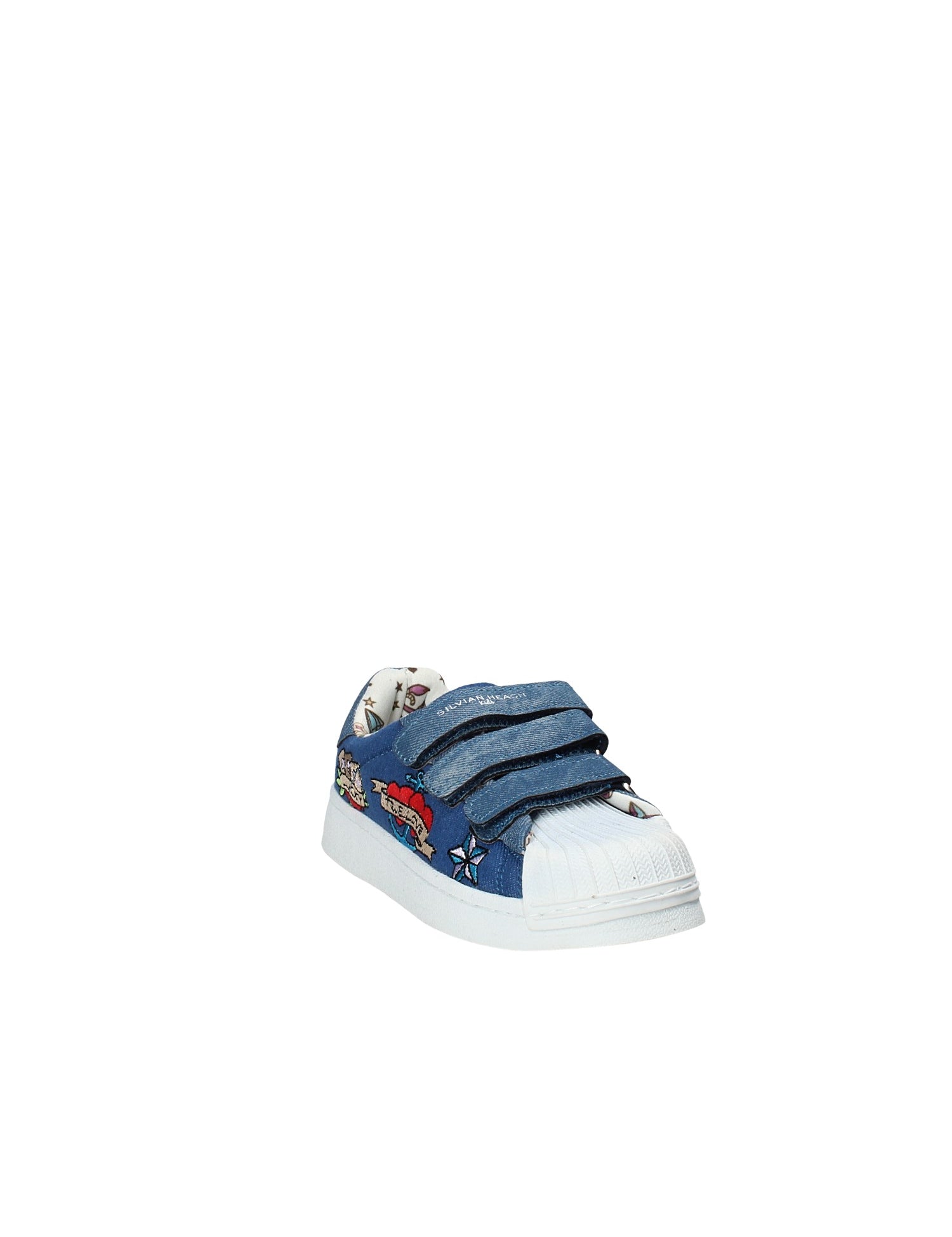 Scarpe con strappi Blu Silvian Heach
