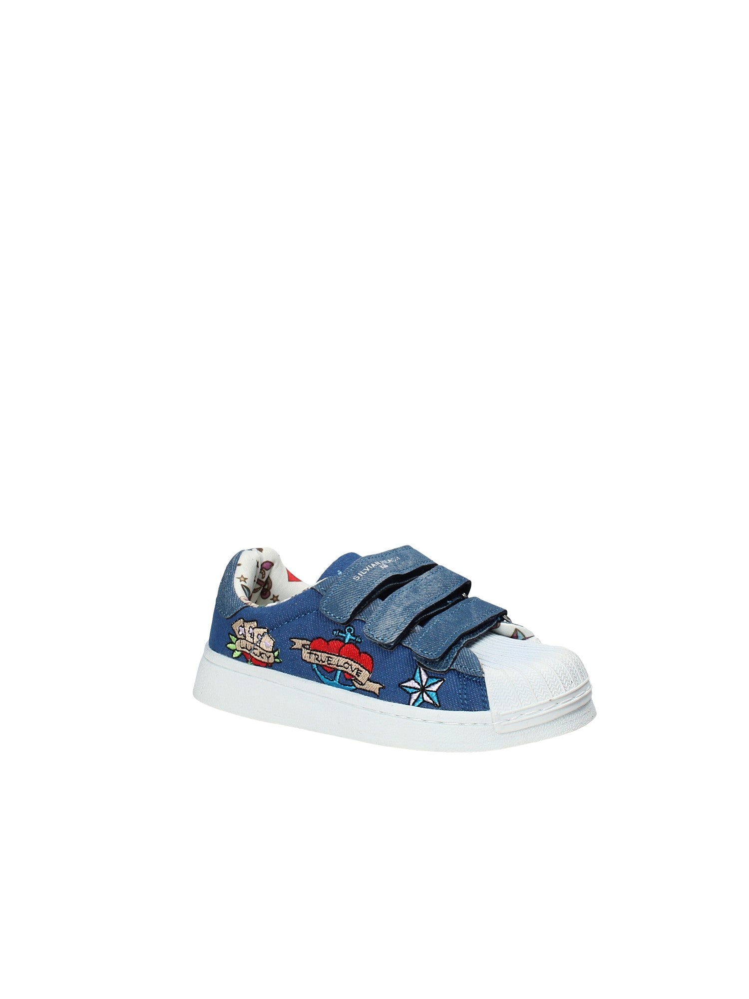 Scarpe con strappi Blu Silvian Heach