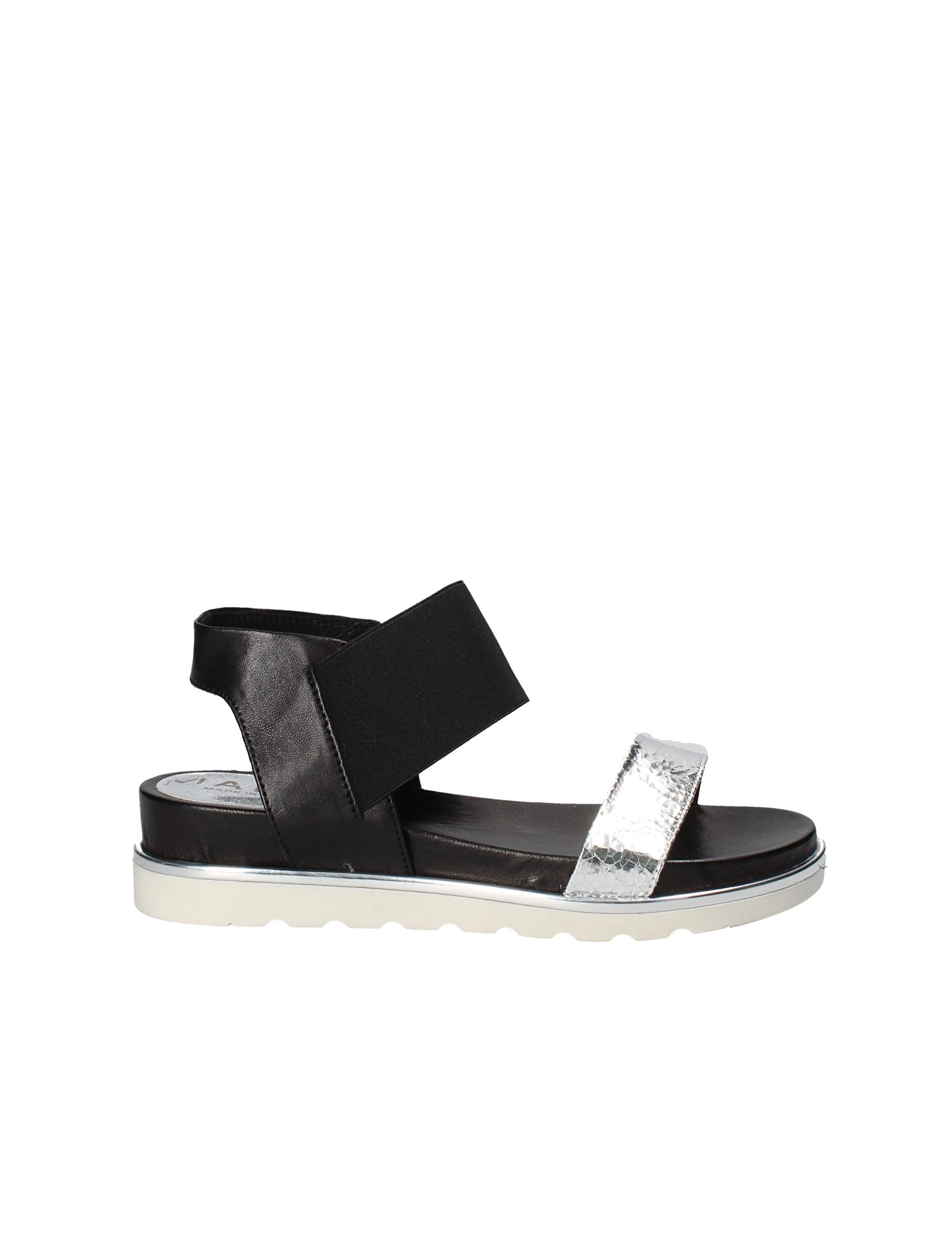 Sandali Grigio Nero Mally