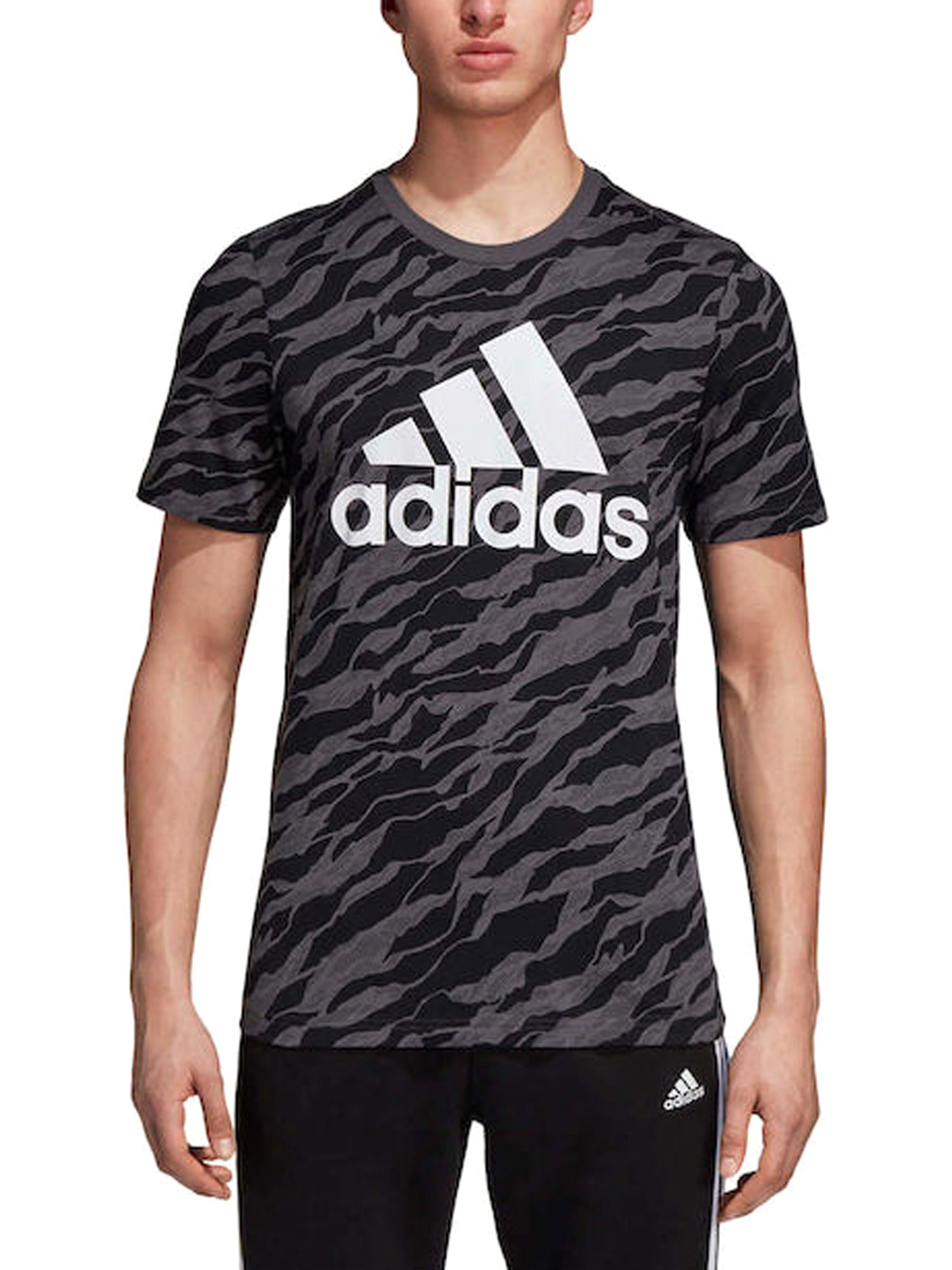 T-shirt Grigio Adidas Performance
