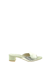 Sandali tacco Platino Mally