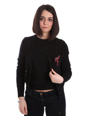 Cardigan Nero Denny Rose