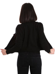 Cardigan Nero Denny Rose