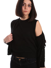 Cardigan Nero Denny Rose