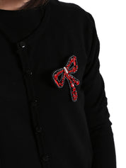 Cardigan Nero Denny Rose