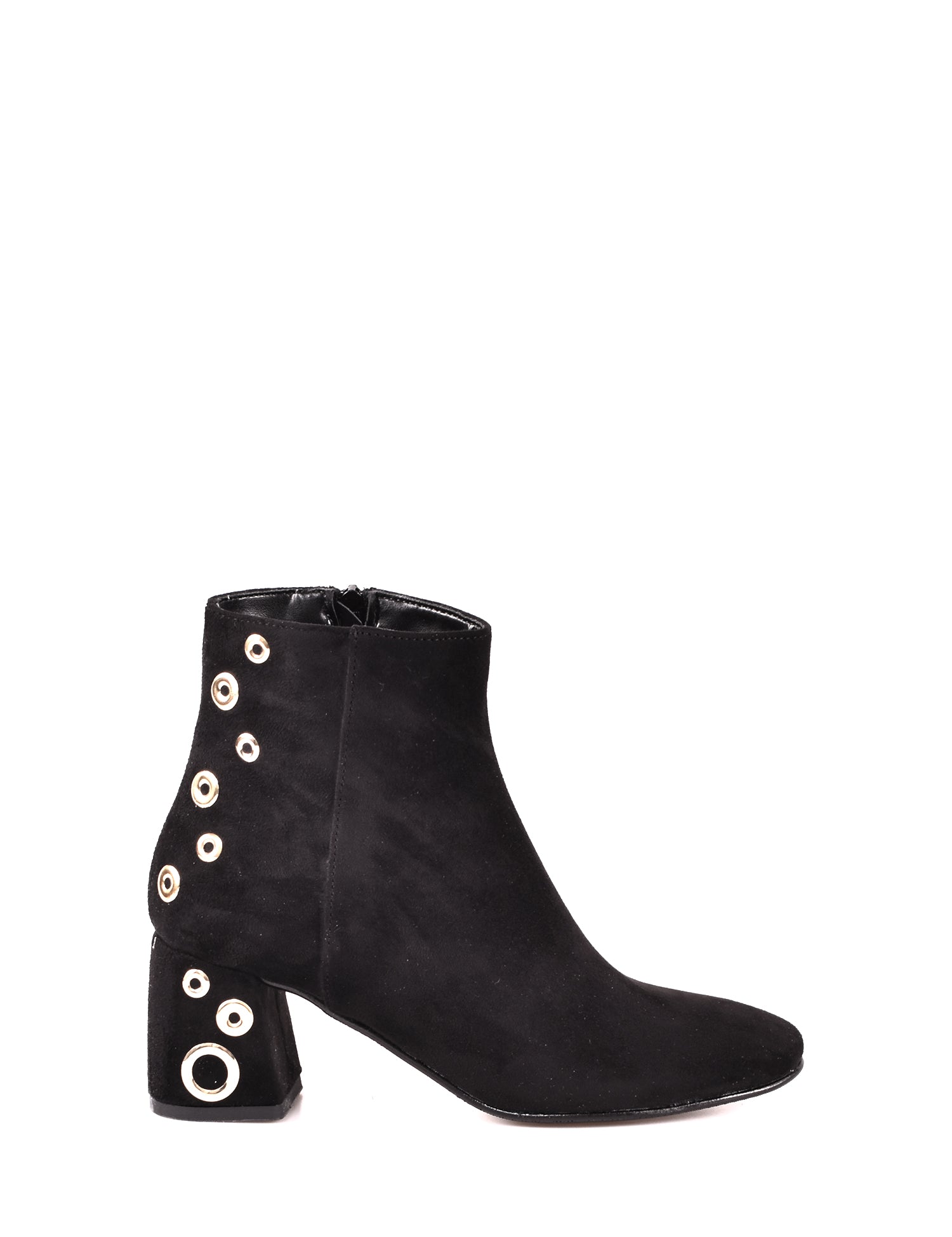 Stivaletti Nero Camoscio Grace Shoes