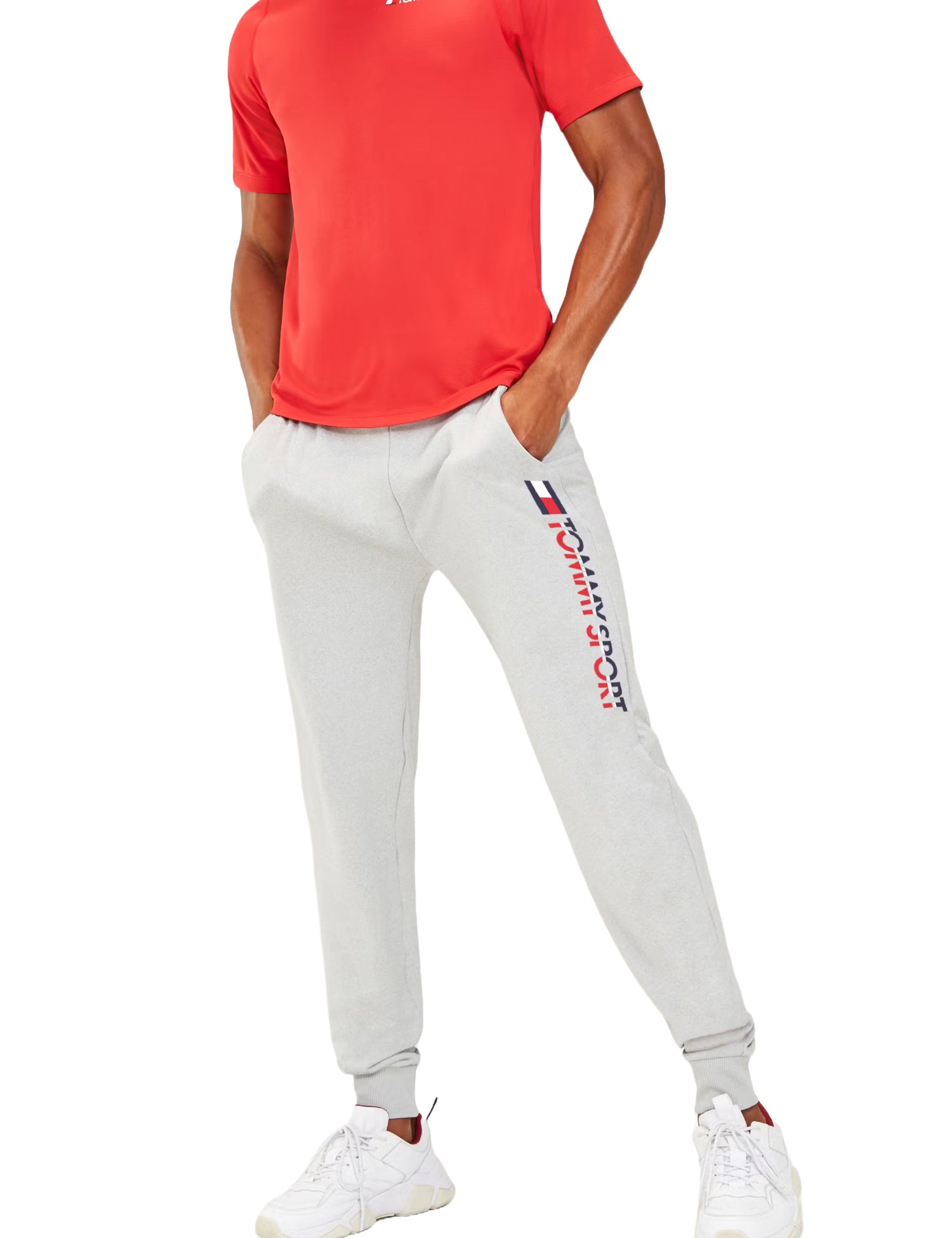 Pantaloni sportivi Grigio Tommy Hilfiger