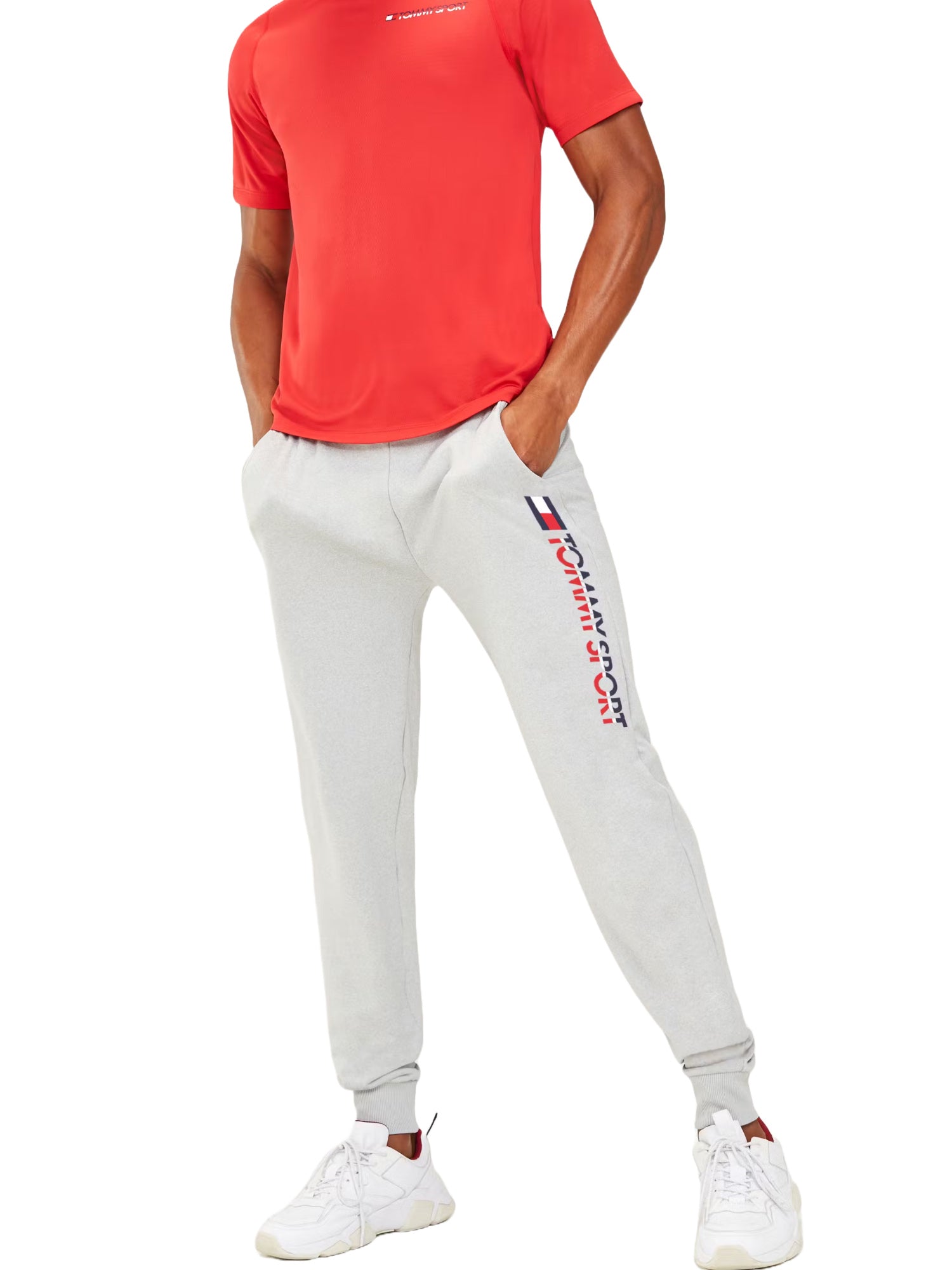 Pantaloni sportivi Grigio Tommy Hilfiger