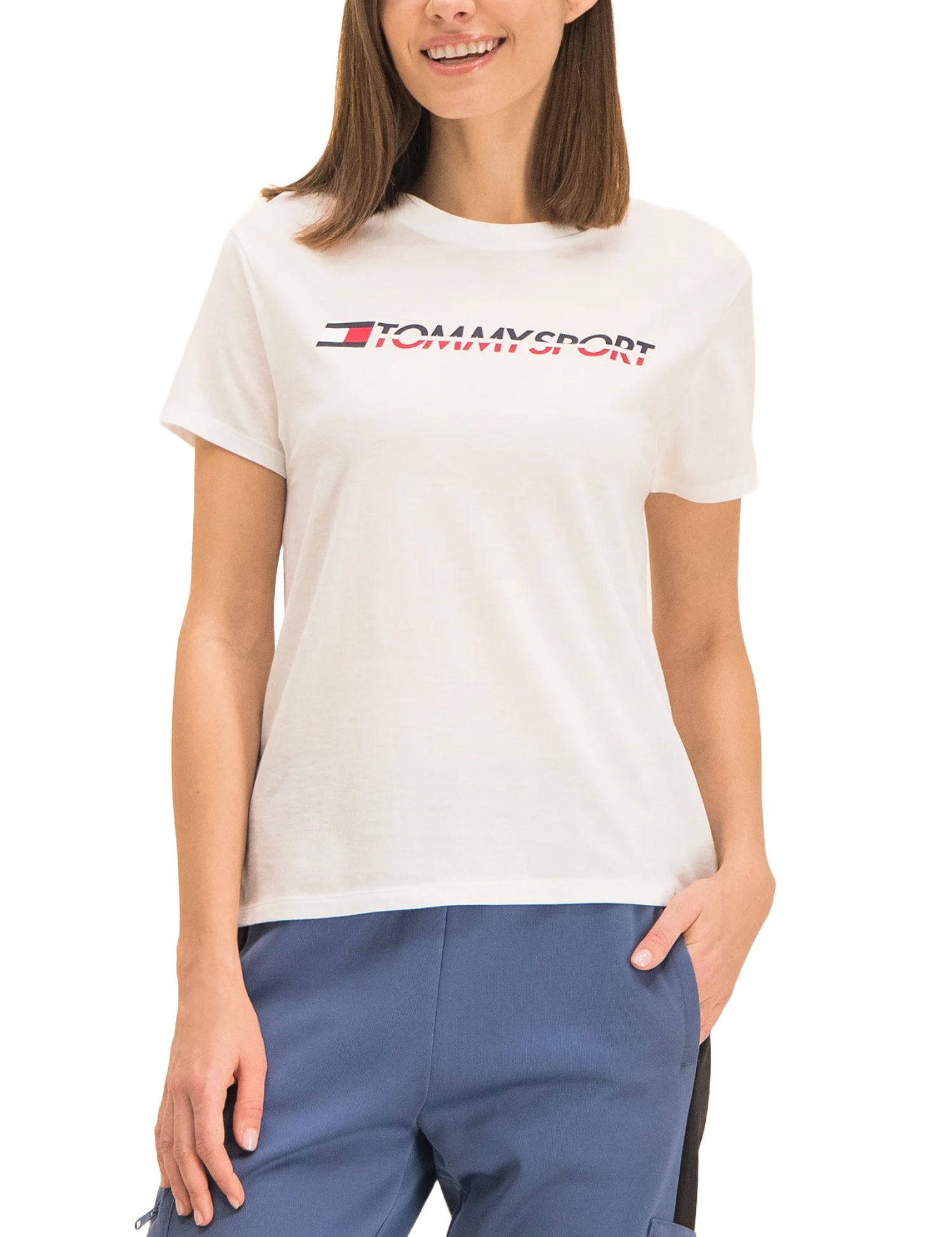 T-shirt Bianco Tommy Hilfiger