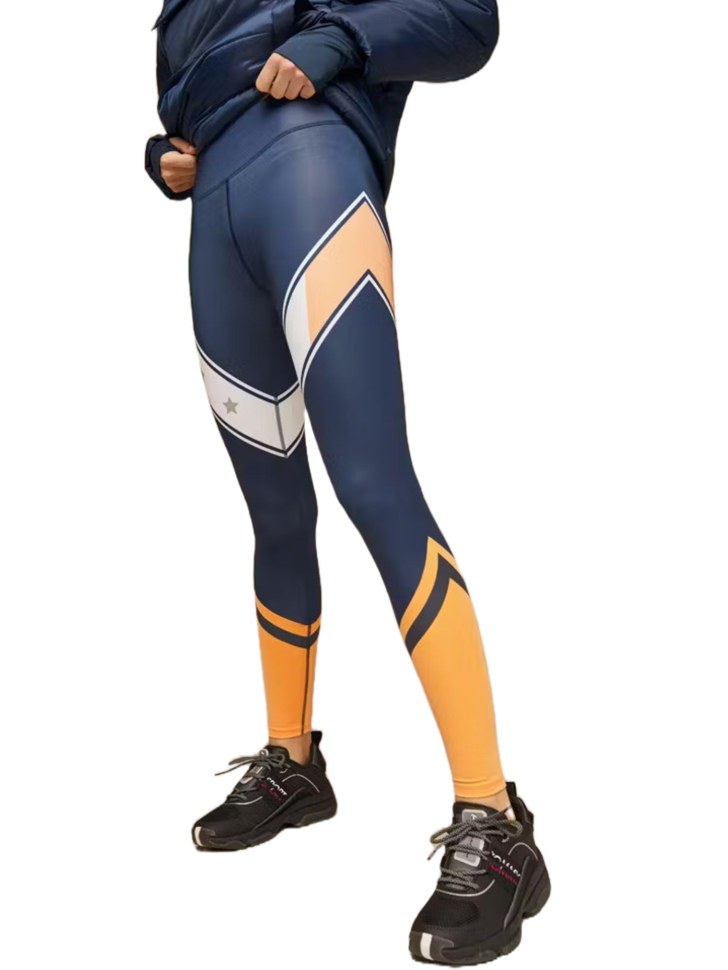 Leggings Blu Tommy Hilfiger