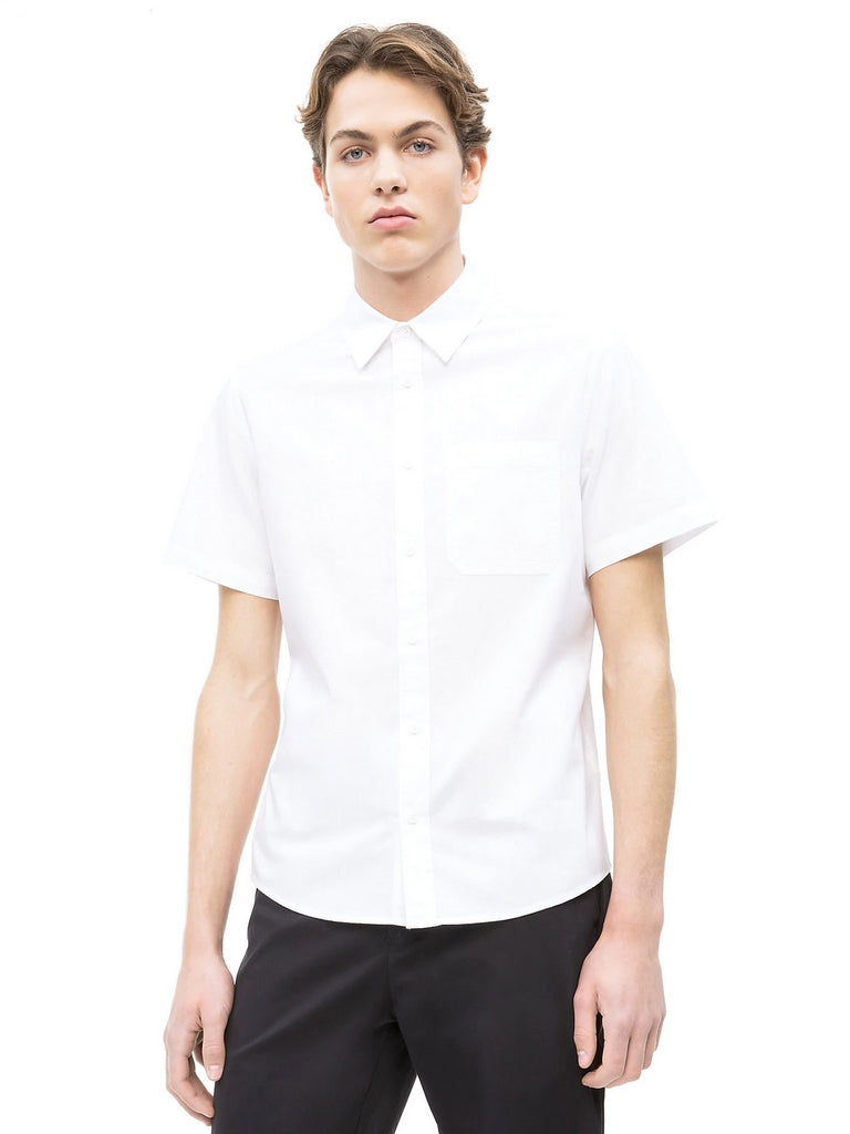 Camicie Bianco Calvin Klein