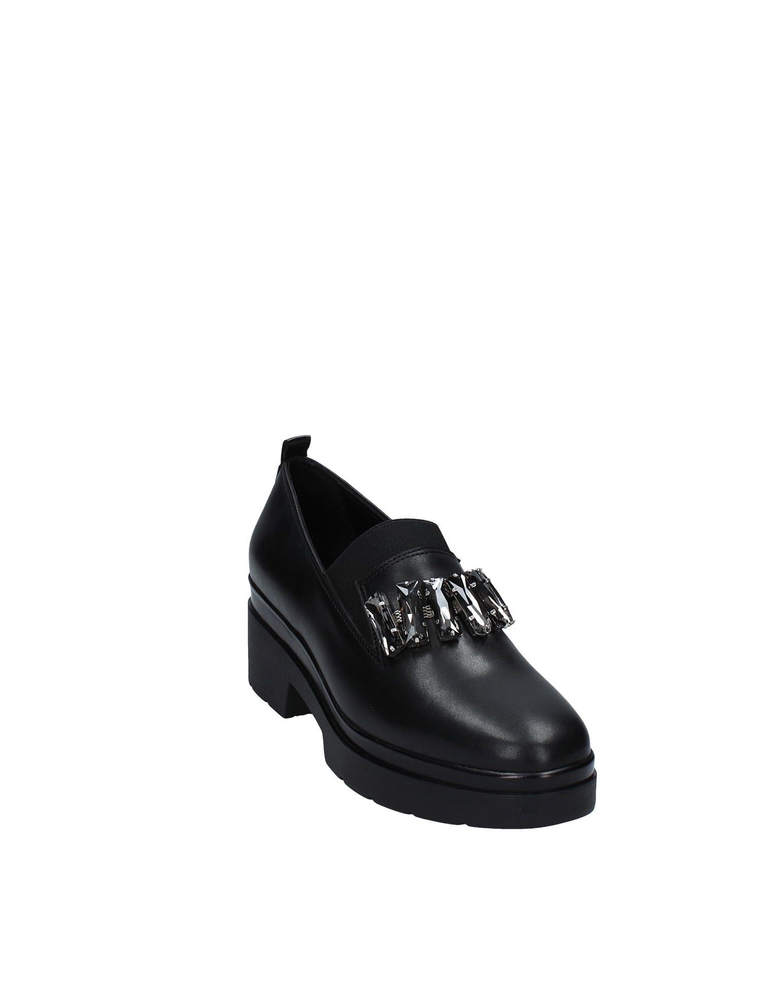 Mocassini Nero Ecopelle Grace Shoes