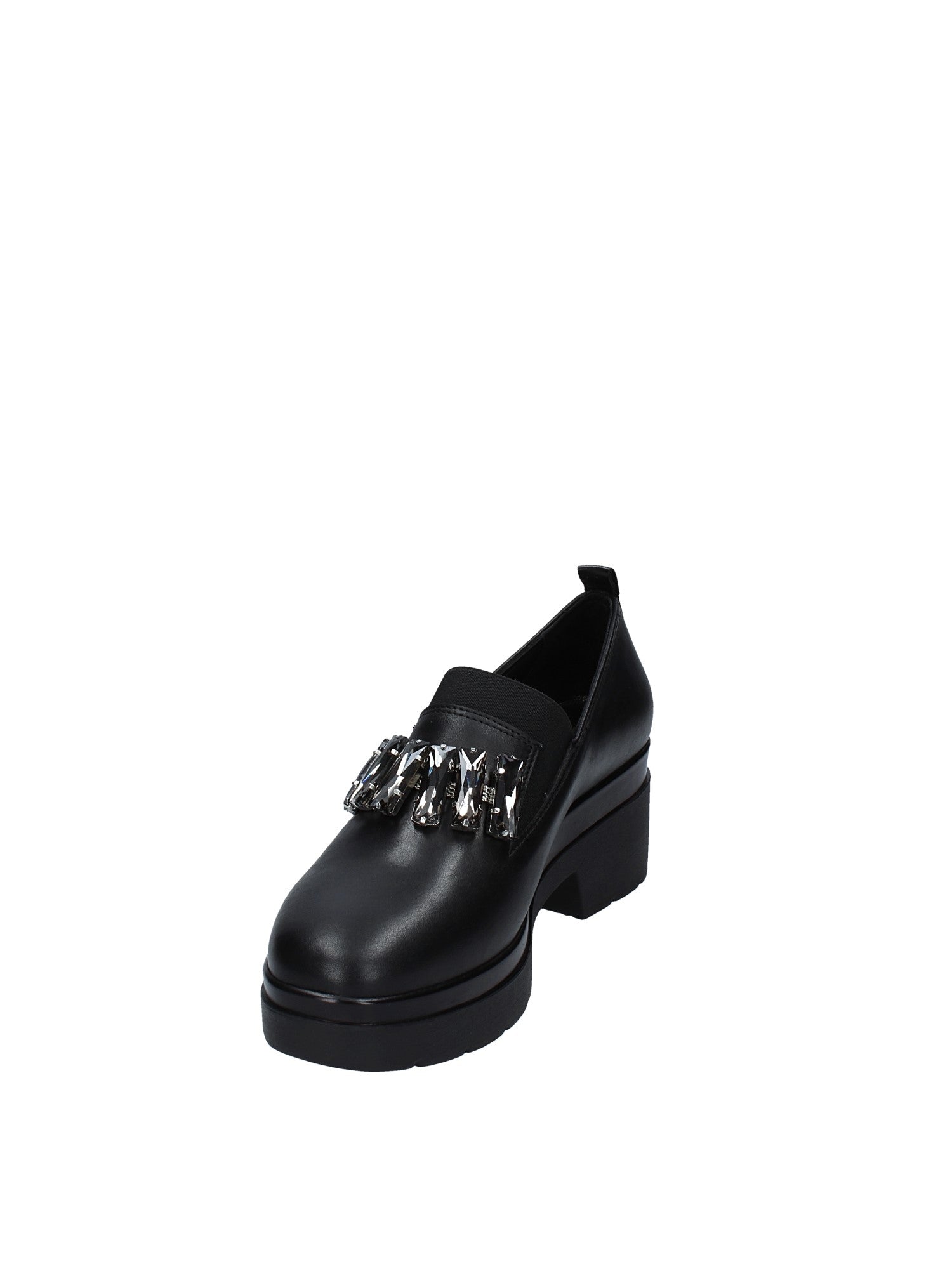 Mocassini Nero Ecopelle Grace Shoes