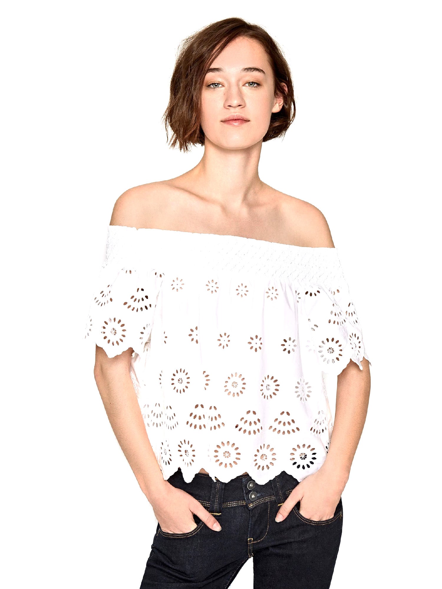 Bluse Bianco Pepe Jeans