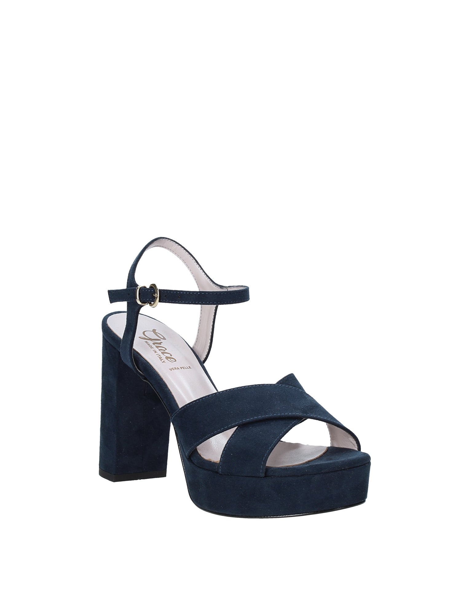 Sandali tacco Blu Grace Shoes