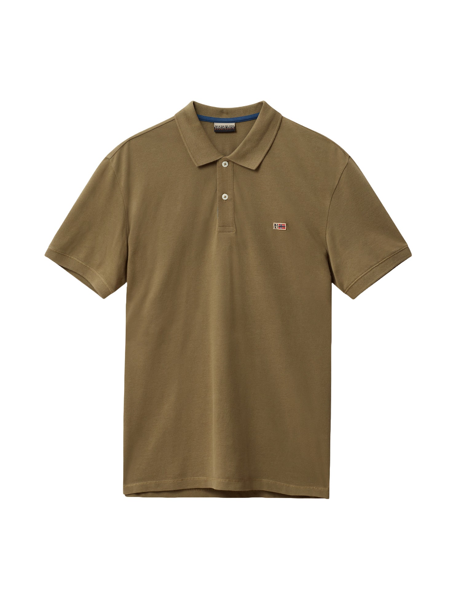 Polo Verde Scuro Napapijri