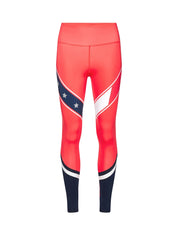 Leggings Rosso Tommy Hilfiger
