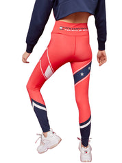 Leggings Rosso Tommy Hilfiger