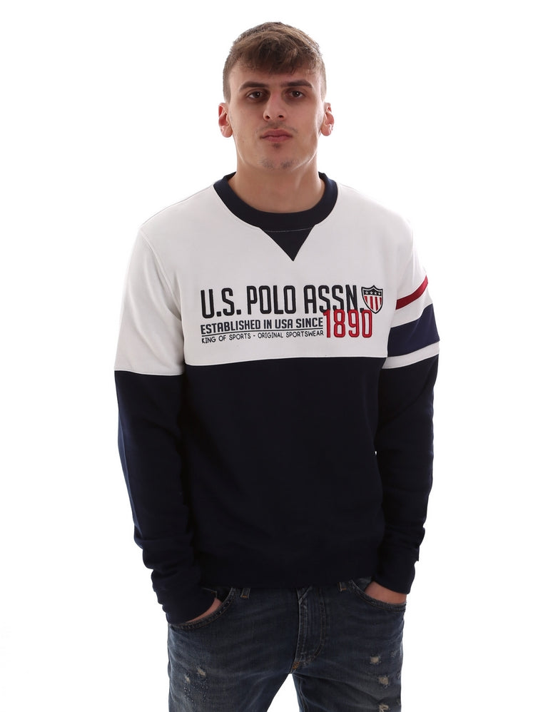 Felpe Bianco U.s. Polo Assn.